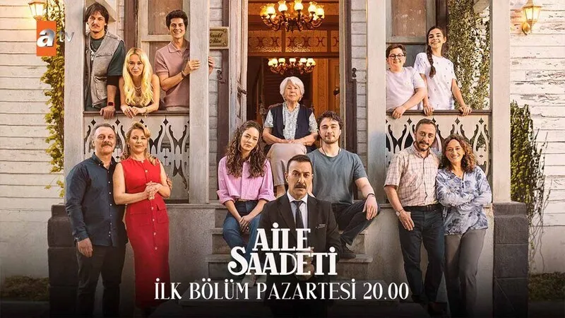 مسلسل السعادة العائلية مترجم