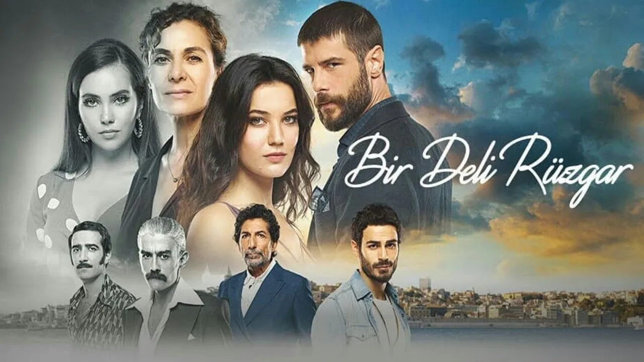 بوستر  مسلسل ريح مجنونة مترجم