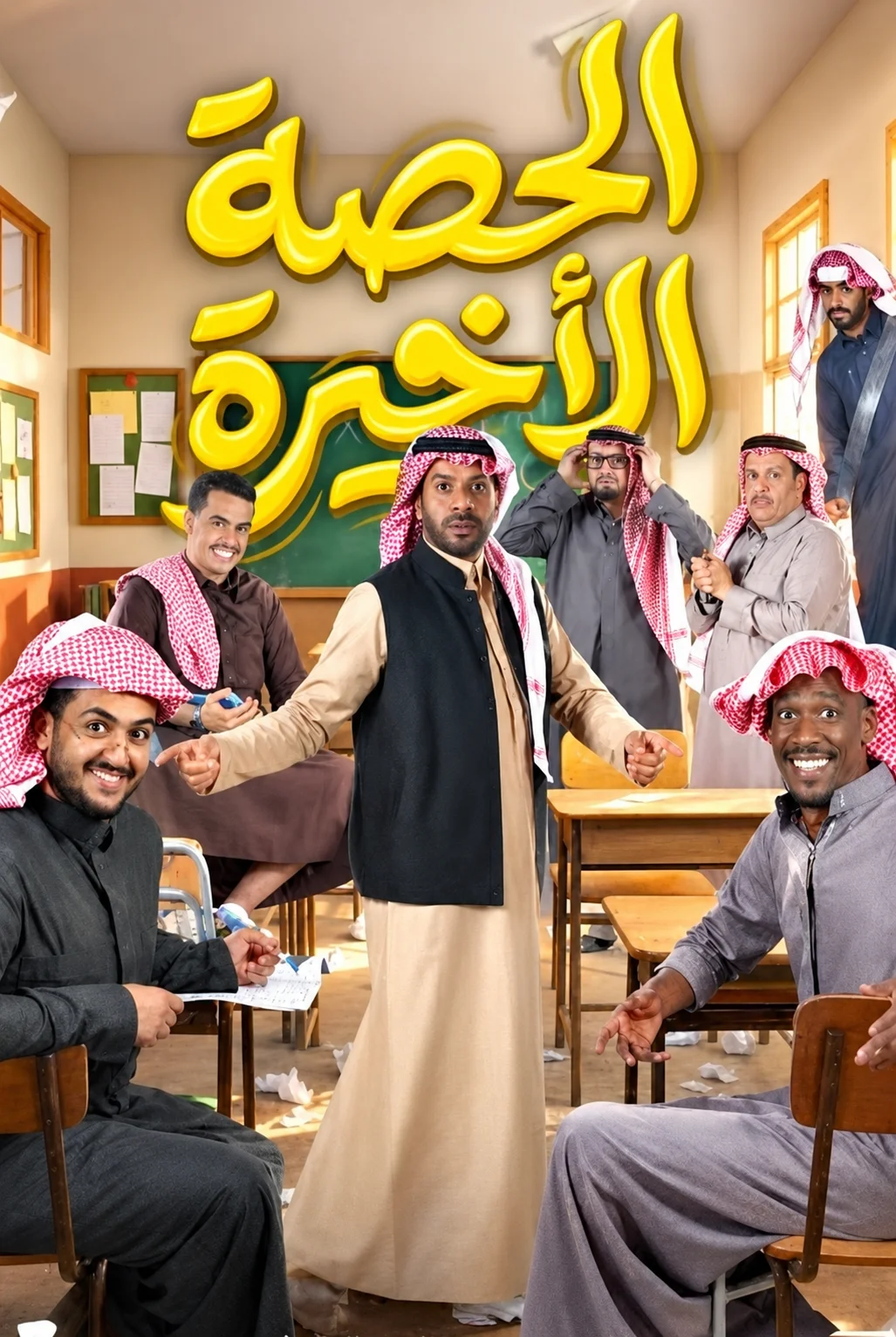 مسلسل الحصة الاخيرة الحلقة 30 الثلاثون والاخيرة - حلقة 30